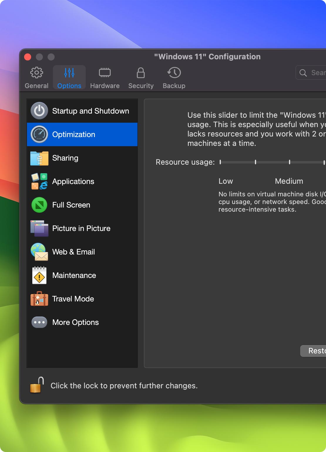 Optimized performance and hardware utilization