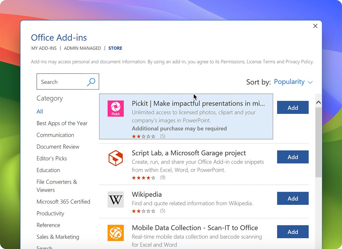 Use Windows-only plugins